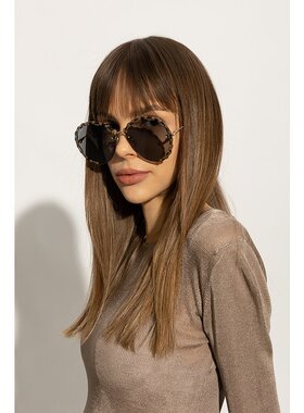 Chloe 徽标太阳镜 CH0186S