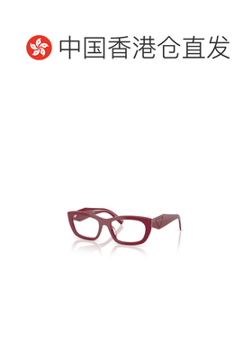 香港直邮PRADA 女士眼镜 PRD09V23L1O1 CO 红色 全框眼镜