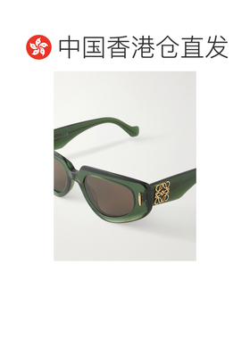 香港直邮潮奢 LOEWE 罗意威 男士 Anagram D形框醋纤太阳眼镜 LW4