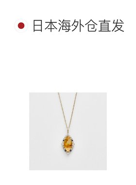 日本直邮日潮 agete 阿卡朵K10 多宝石吊坠单只