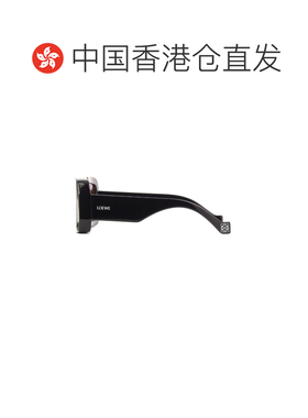 1h可退 香港直邮LOEWE/罗意威 25FW 黑色logo标志太阳眼镜 Men