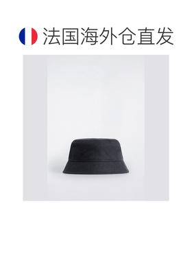 欧洲直邮自营COS 男士藏蓝色棉质渔夫帽配饰