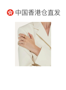 1h可退 香港直邮Salvatore Ferragamo 带蝴蝶结的戒指 760952