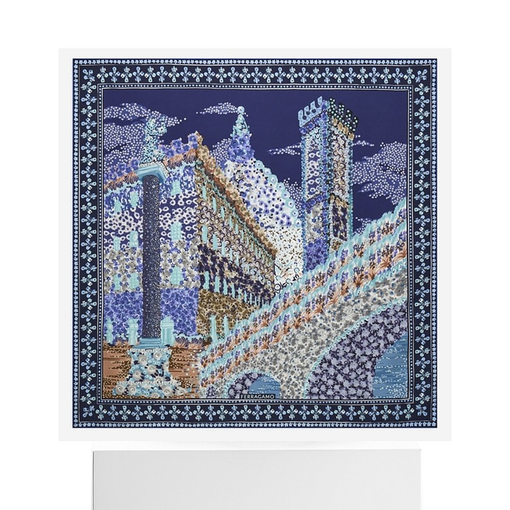 欧洲直邮ferragamo 女士 围巾披肩 - 图3