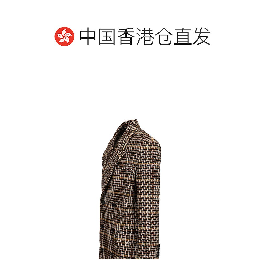 1h可退 香港直邮SAINT LAURENT 男士大衣 845729Y3J601016 AW2025 - 图1