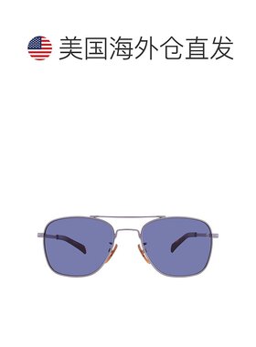 自营David Beckham Blue Navigator Men's Sunglasses DB 7019/S