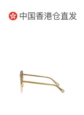 香港直邮CHLOÉ 女士太阳镜 CH0031S022 AW2025 金色 Sunglasses