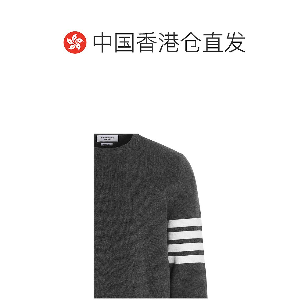 香港直邮THOM BROWNE 男士针织毛衣 MKA202A00219035-43 - 图1