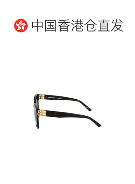 香港直邮BALENCIAGA 女士眼镜 BB0102SA002 AW2025 棕色 Acetate