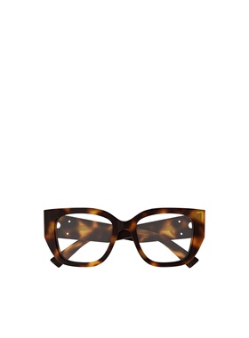 1h可退 GUCCI 女士眼镜 GG1952O002 AW2025 棕色 全框平光镜古驰