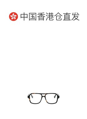 香港直邮FENDI 男士眼镜 FE50131I056 SS2025 黑色 几何平光镜