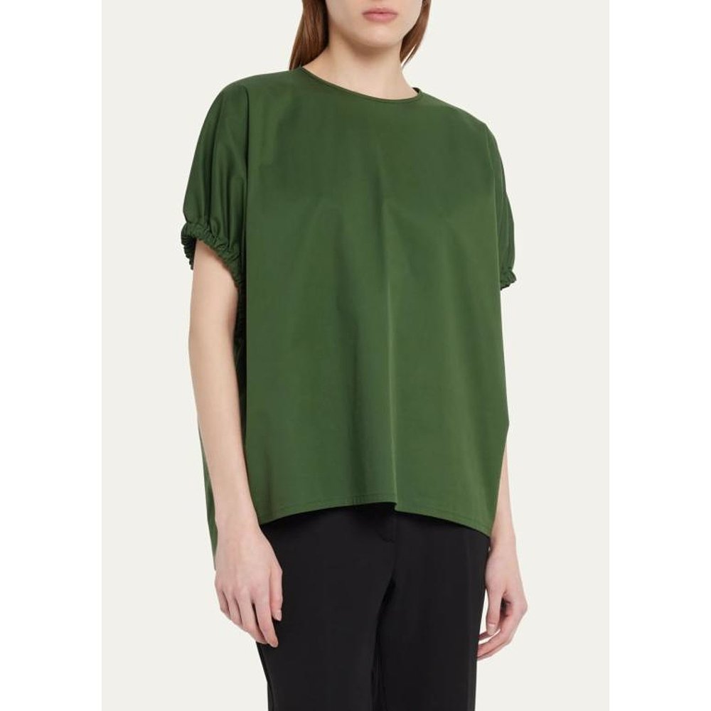 MAX MARA23FW衬衫女2311160939600003GREEN - 图0