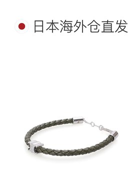 日本直邮Celine“Triomphe Beach 手链”黄铜和光滑小牛皮（卡其4