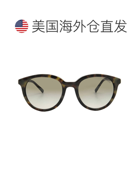 自营Michael Kors Big Bend Olive Gradient Oval Ladies Sunglas