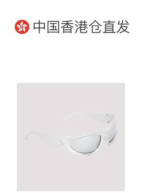1h可退 香港直邮BALENCIAGA 女士太阳镜 658745T00071402SILVER C