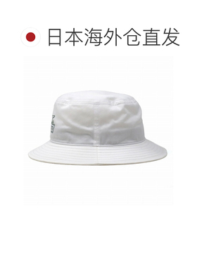 日本直邮LACOSTE 春夏印花渔夫帽 棉 棉质斜纹布 黑白拼色 男女通