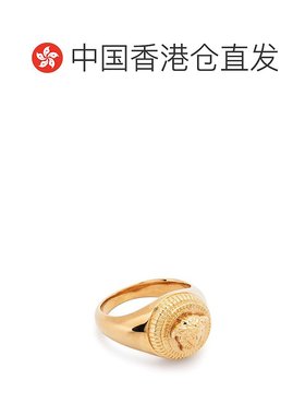 香港直邮VERSACE 女士戒指 10092481A006203J000 SS2025 黄色