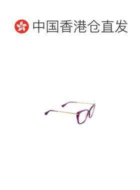 香港直邮MAX MARA 男士眼镜 MM5007083 SS2025 红色 全框平光镜