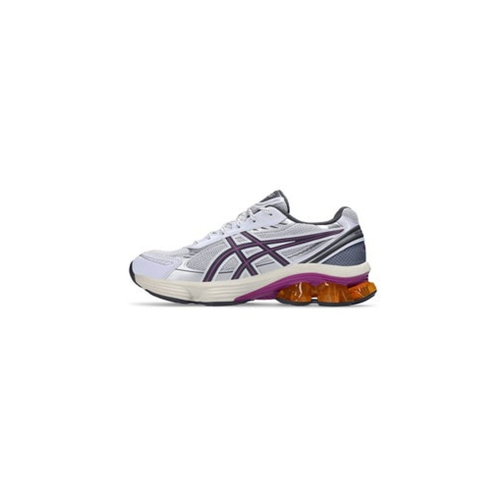 日本直邮ASICS GEL-KINETIC FLUENT 运动鞋 1203A591 白色/松露灰 - 图0