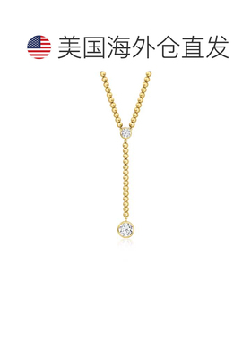自营Ross-Simons Bezel-Set Lab-Grown Diamond and 18kt Gold Ov