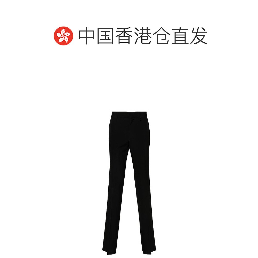 香港直邮GIVENCHY 男士休闲裤 BM51DF14DL001 AW2024 黑色 Day Pa - 图1