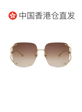 1h可退 香港直邮GUCCI 女士眼镜 GG0646S002棕色