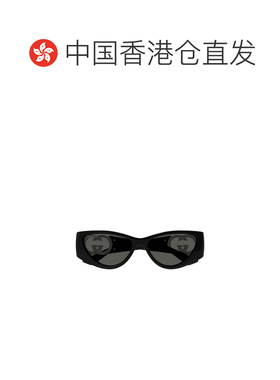 1h可退 香港直邮Gucci 古驰 女士 几何太阳镜 GG1824S black黑色