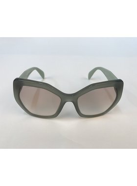 PRADA 女士眼镜 0PR16SSUEI4P2 AW2021 灰色 多边形框太阳镜