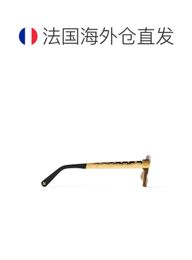 自营欧洲直邮LV路易威登 Petit Soupçon女士黑色醋酸纤维猫眼太阳