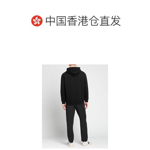 1h可退 香港直邮潮奢 Études 男士 连帽卫衣 black黑色 舒适时尚 - 图1