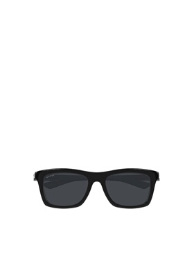 GUCCI 男士眼镜 GG1735S006 SS2025 黑色 几何框古驰太阳镜