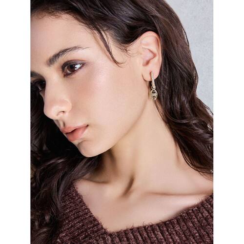 1h可退 日本直邮GYDA 女士可、 hoops 耳环 2way穿法  0725409419 - 图3