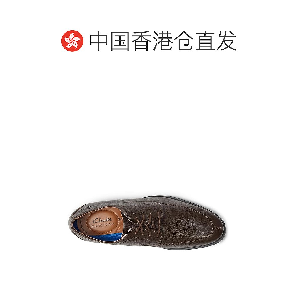 香港直邮潮奢 Clarks 其乐 男士 Whiddon Apron 休闲皮鞋 - 图1