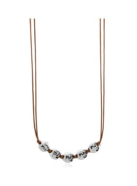 FENDI 男士项链 7AJ965AMTZF1SCS AW2025 棕色 Necklace with bra