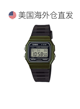 自营Casio Men's Classic Digital Black Watch with Military Gr