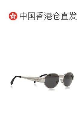 1h可退 香港直邮潮奢 Celine 思琳 女士 徽标太阳镜 4S235CMLB