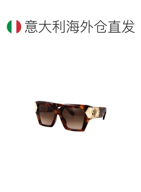 欧洲直邮PHILIPP PLEIN 女士太阳镜 SPP135M0752 AW2025 花色配饰