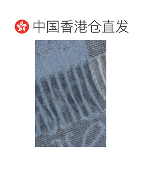 香港直邮LOEWE 女士围巾 F810487X175102 CO 灰色【付后1h可退】