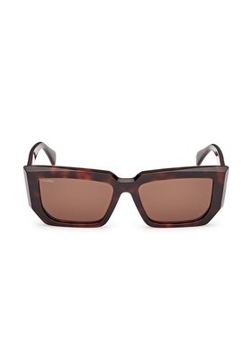 MAX MARA 女士眼镜 MM012652E CO 棕色 徽标太阳镜