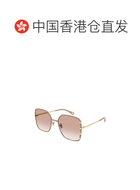香港直邮CHLOÉ 男士太阳镜 CH0143S003 SS2025 粉红色 全框太阳镜