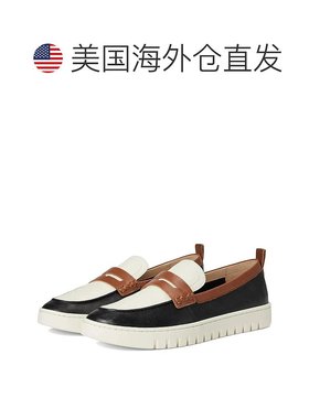 自营Vionic Uptown Loafer Women's Black Leather Slip-On Comfo