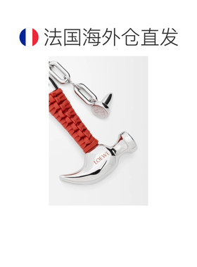 自营欧洲直邮Loewe罗意威 女士银色/红色黄铜小牛【付后1h可退】