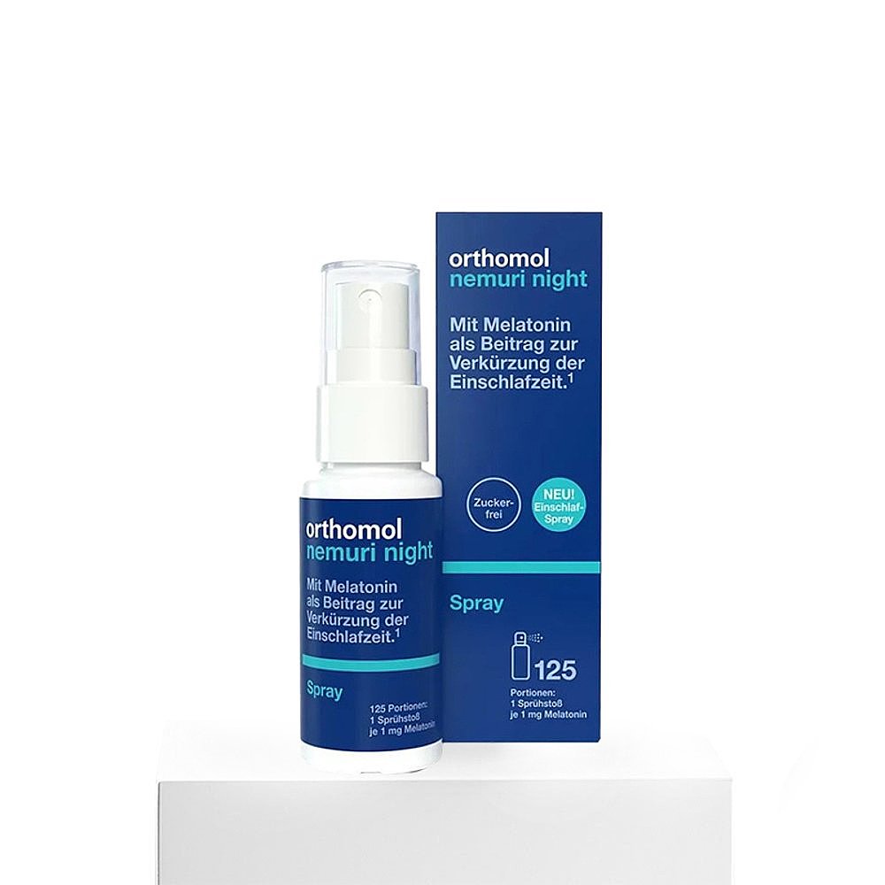 欧洲直邮Orthomol奥适宝褪黑素睡眠喷雾快速入眠改善失眠安睡2瓶 - 图3