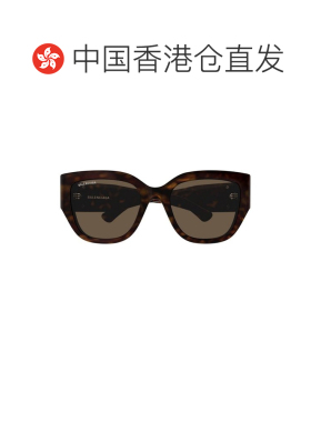 1h可退 香港直邮BALENCIAGA 女士眼镜 BB0323SK003 AW2024 黑色