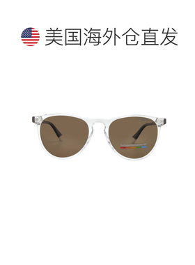 自营Polaroid Polarized Bronze Oval Ladies Sunglasses PLD 415
