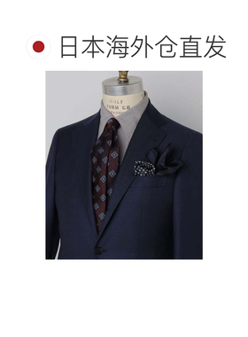 日本直邮SHIPS 丝绸大方形普通领带 深蓝色