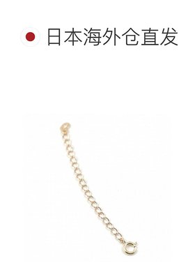 1h可退 日本直邮cui-cui5cm可调节项链延长扣K10YG 800069cuicui