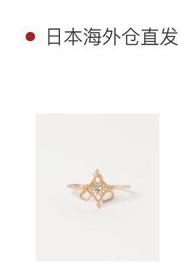 1h可退 日本直邮欧州航路 女士生日纤细双环戒指 LCSZ9103