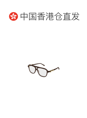 香港直邮GUCCI 女士眼镜 GG2216O004 AW2026 棕色 支付后1h可退