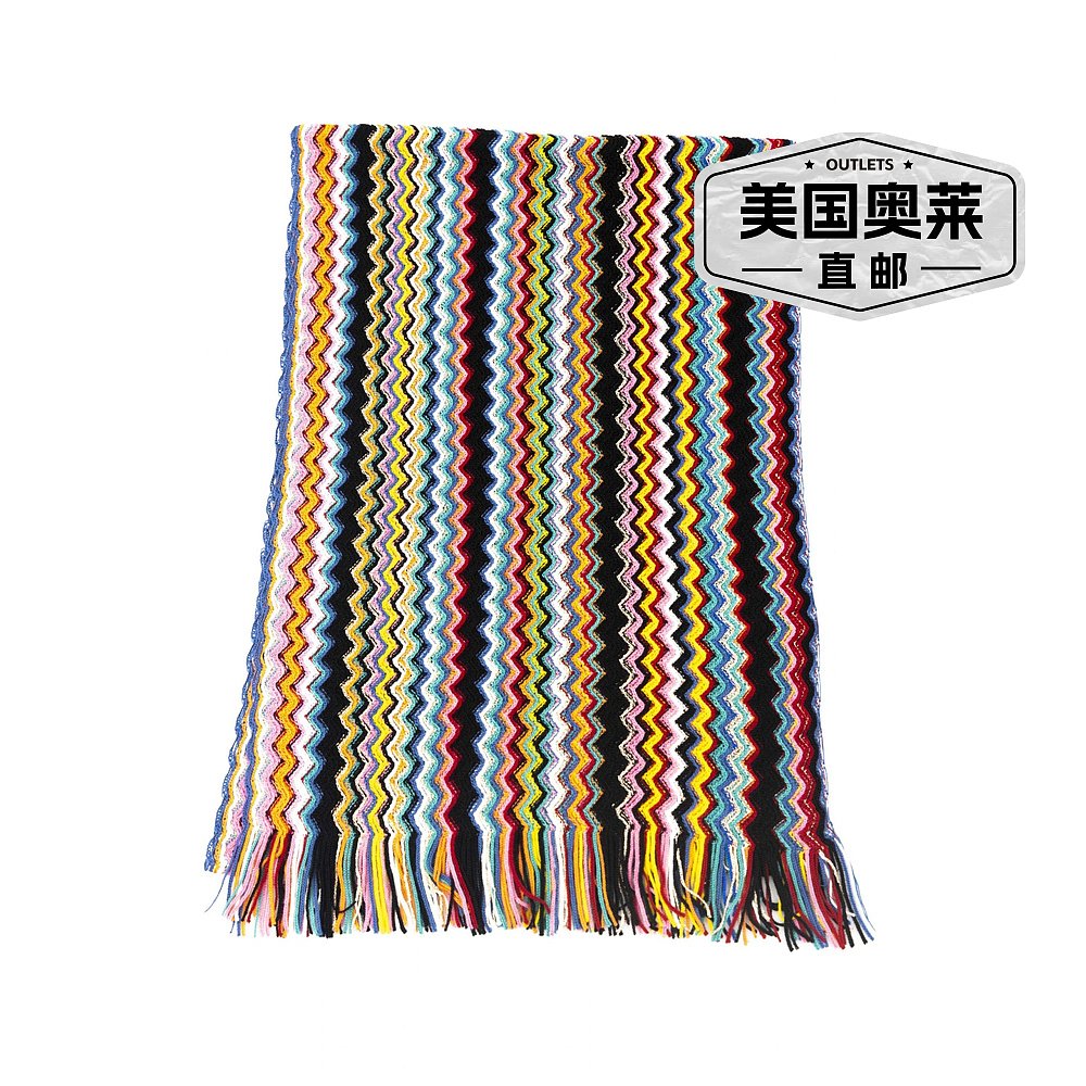Missoni multi Wool Women's Scarf - multicolor 【美国奥莱】直 - 图0